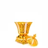 Pearl White Enamel Gold Luxury Burner Small GIB031